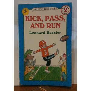 Kick, Pass,‎ And Run: An I CAN READ Book Sports, Level 2 Book